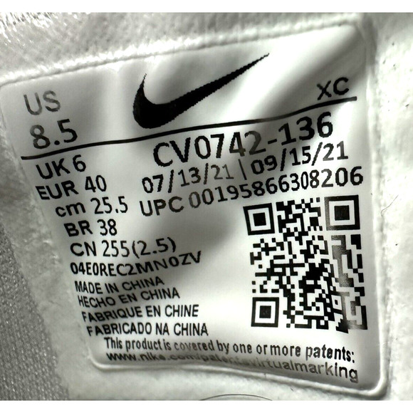 Nike React Vapor NXT White Washed Teal Habanero Women Size 8.5 - Picture 12 of 14